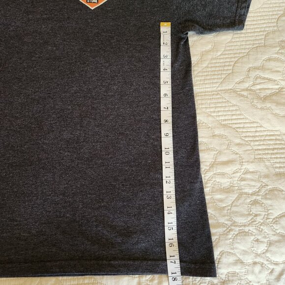 Volcom Men's size Large tee dark gray - Picture 6 of 9